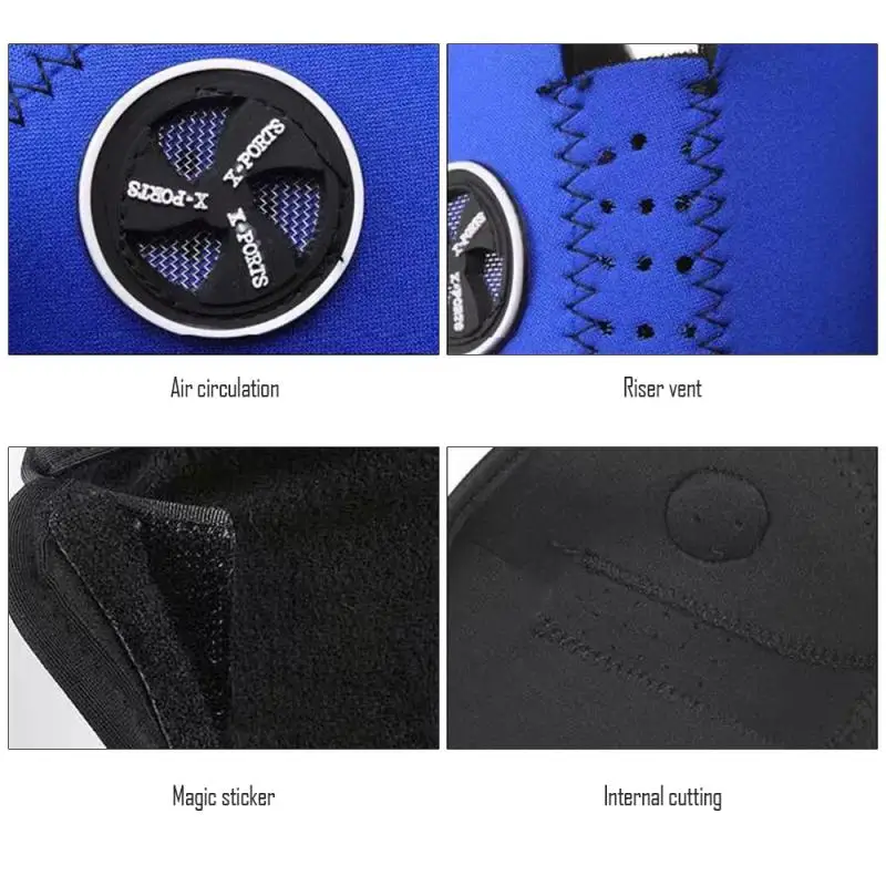 Breath Valve Mask face mask 1pcs 3color Motorcycle Bike Cycling Ski Winter Half Face Mask Neck Warmer Cover Windproof Anti-dust Mouth