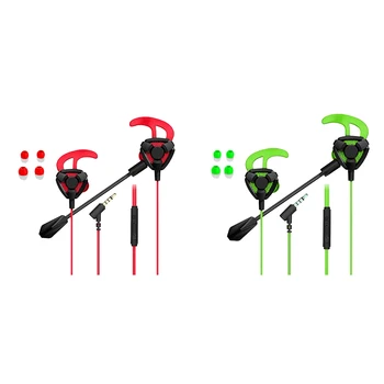 

Mobile Phone In-Ear Gaming Headphone with Mic Volume Control 3.5MM