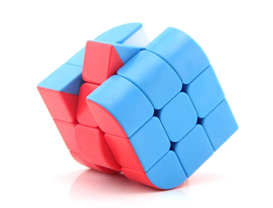 Высококачественный Trihedron FanXin 3x3x3, магический куб с выгнутой поверхностью, скоростная головоломка, рождественский подарок, идеи, детские игрушки