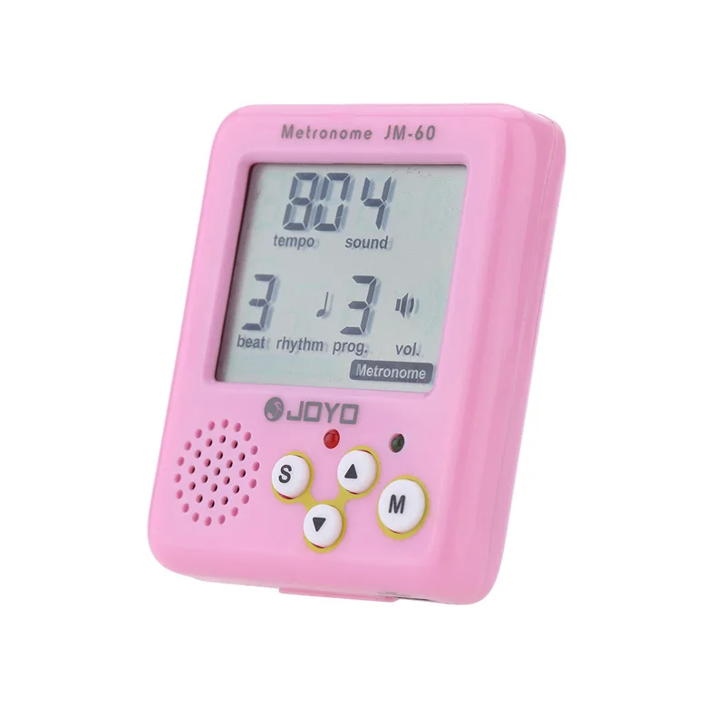 Rechargeable Digital Mini Metronome with Tone Generator & Tuner