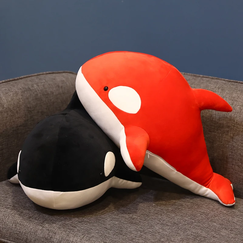 red shark plush