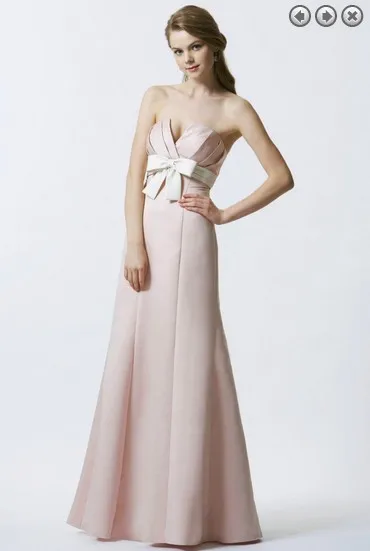 Gratis Verzending 2016 Sexy Prom Jassen Vestido Longo Formales A-lijn Plooi Robe De Soiree Bruiden Roze Lange Avondjurk Boog sjerpen Gratis Verzending 2016 Sexy Prom Jassen Vestido Longo Formales A-lijn Plooi Robe De Soiree Bruiden Roze Lange Avondjurk Boog sjerpen
