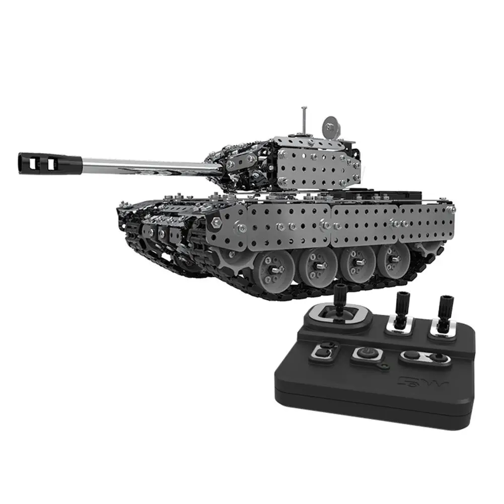 Пульт дистанционного управления rc tank Wars 952 шт. модель военного танка DIY Сборка строительные блоки кирпичи для детей рождественские игрушки