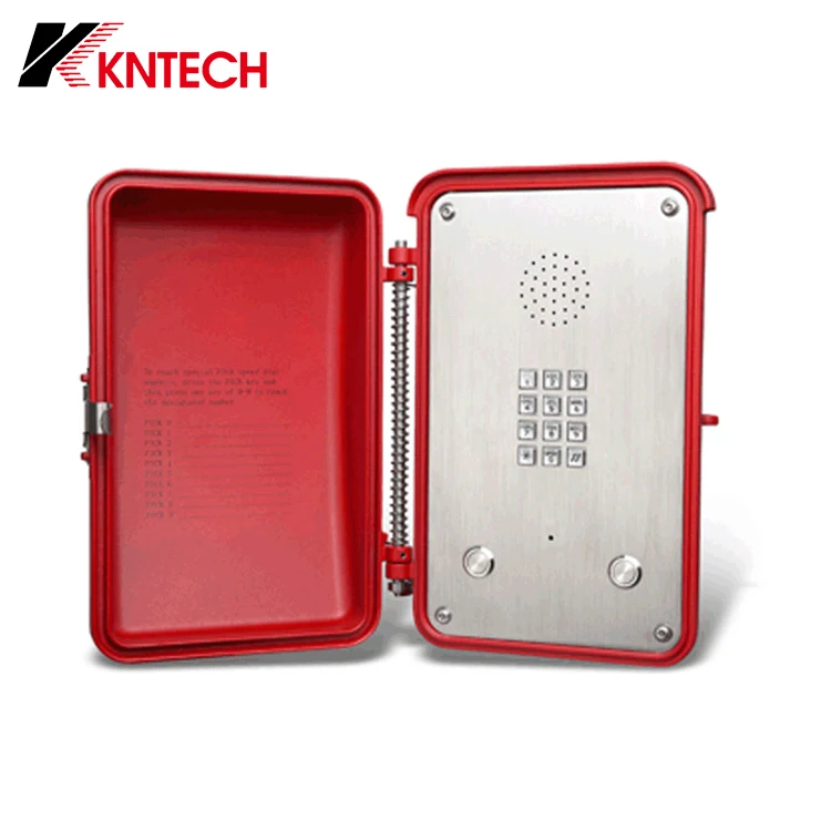 Vandal Proof Phone Rugged Industrial Emergency Tunnel Telephone Voip