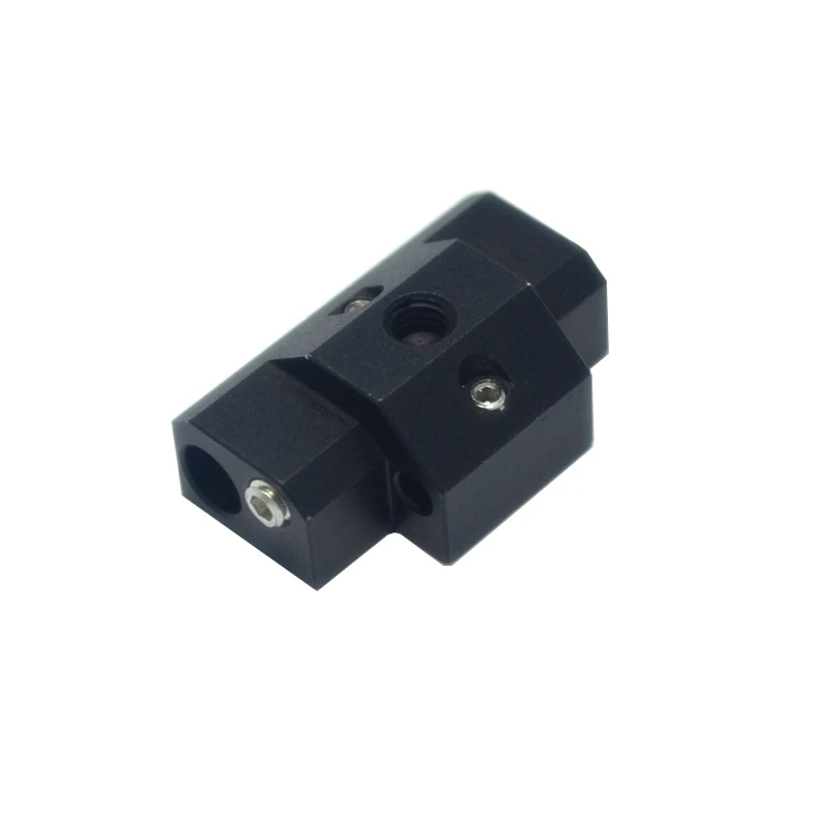 GIULY E3D Cyclops+ Aluminum 3D Printer Heater Block For 2 in 1 out Hot end