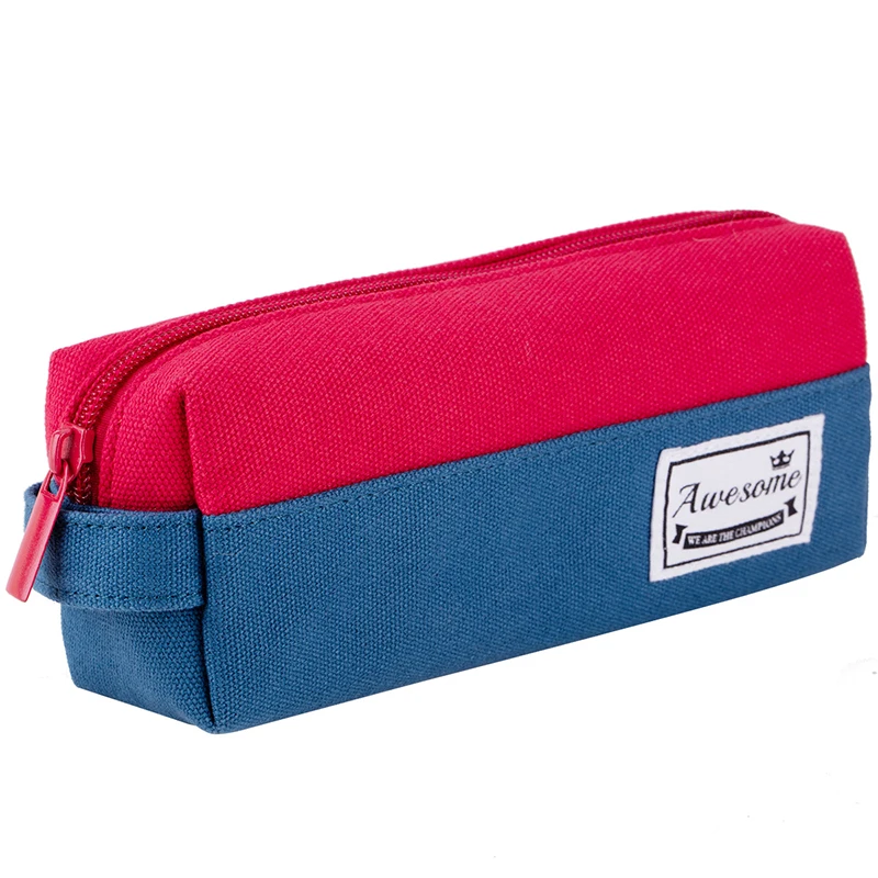 

Large Capacity Fabric Pencil Cases Bags Pouch Creative Pen Box Case School Office Stationary Supplies 05089