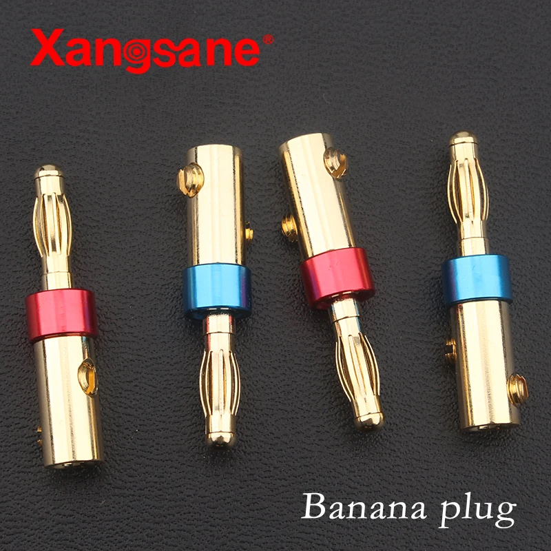 Xangsane fever grade чистая медь Позолоченный разъем типа банан Без припоя структура