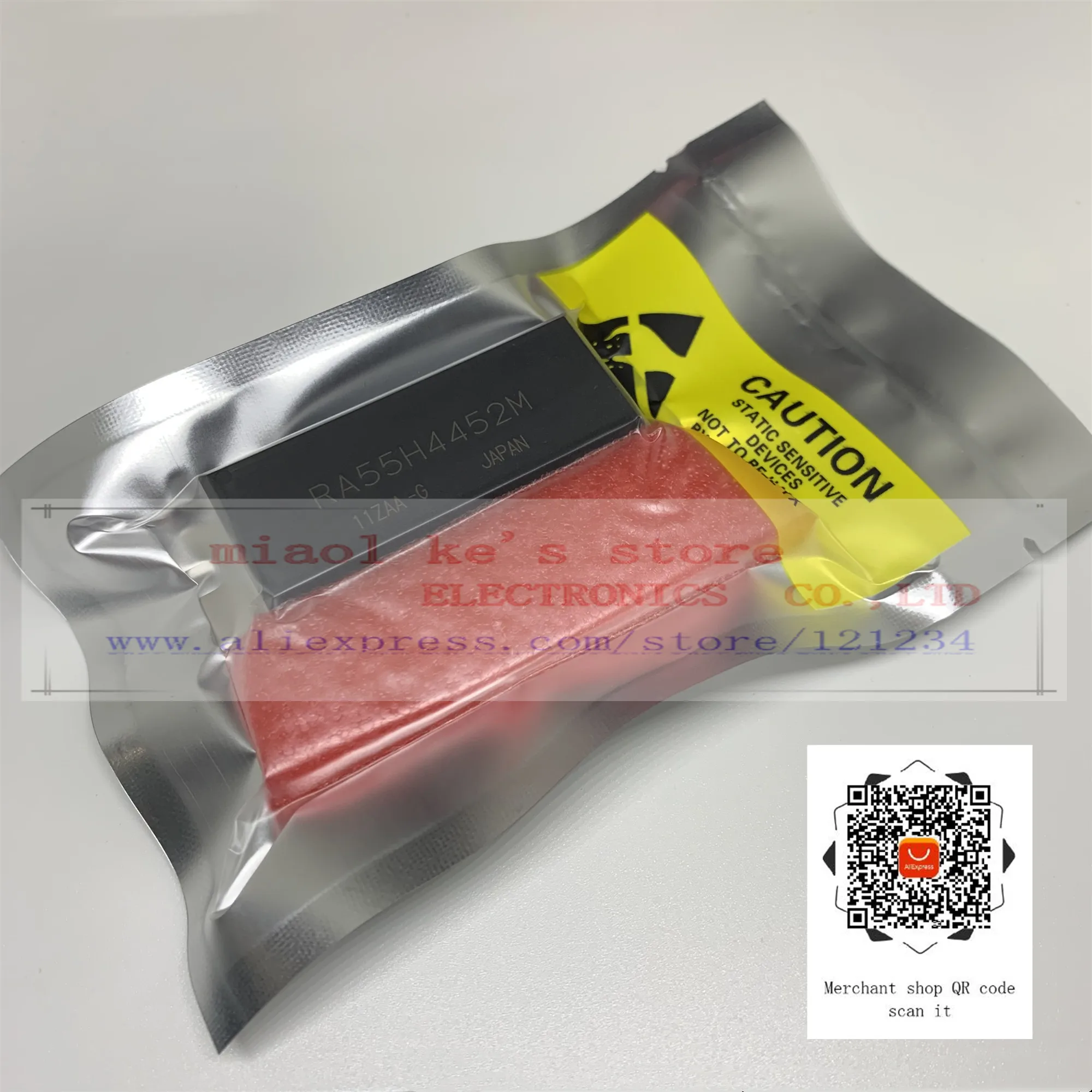 RA55H4452M RA55H4452M-101-RF MOSFET модуль 440-520 МГц 55 Вт 12,5 В, 3 этапа Amp. Для мобильной радиосвязи