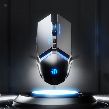

Wired Macro Programming Metal Mechanical Mouse LED Breathing Light 4 Gear DPI Adjustable Computer Laptop Gaming Mouse