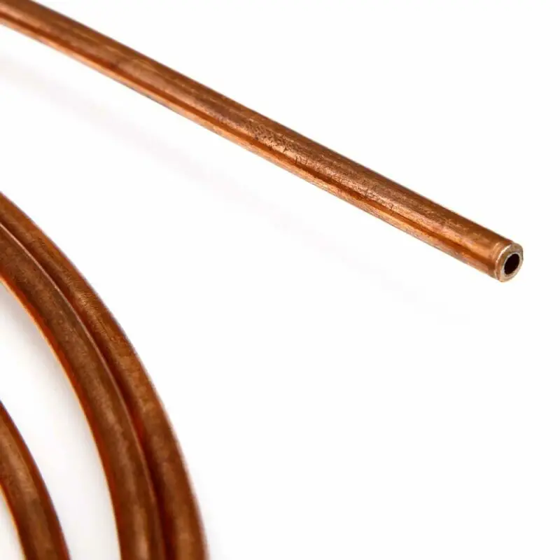 

Tubing Brake lines 3/16 and 1/4 25 Ft Coil Rolls With Fittings With Connectors