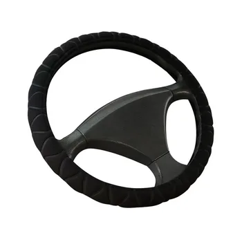 

Car Anti-skid Warm Soft Car Steering Wheel Cover For Trucks Buses Auto Diameters 36 38 40 42 45 47 50CM Car-stylng 4 Seasons