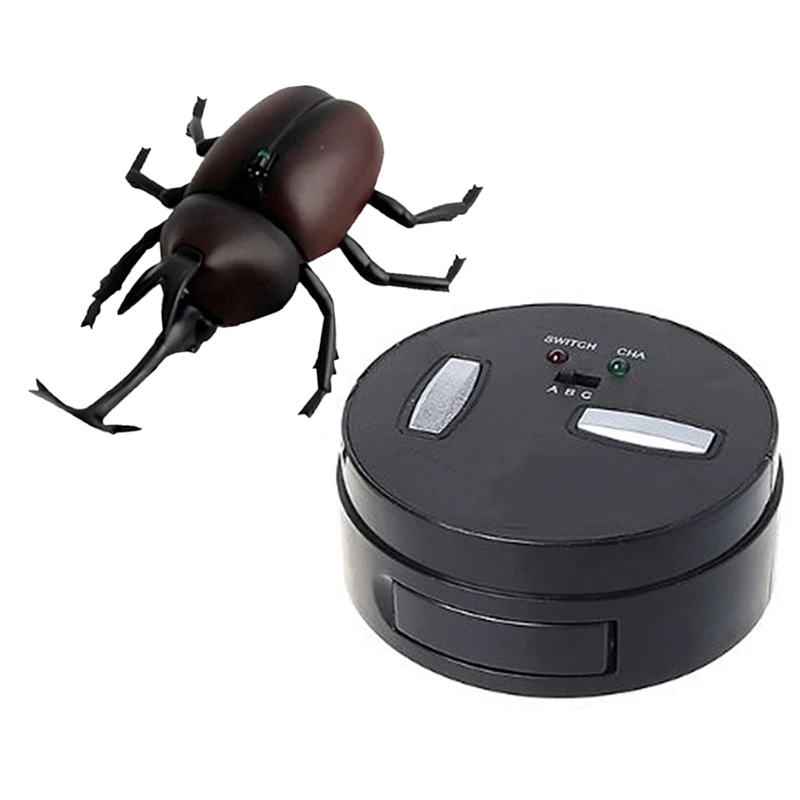 

Hot-Infrared Remote Control Simulation Beetle Mini Rc Animal Kids Child Toy Boy Gift