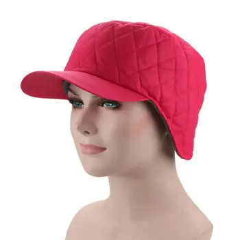 

Fashion Outdoor Men Women Winter Hat Windproof Warm Hat With Earflap Thick Fleece Lining Baseball Cap For Ski Climbing Camping