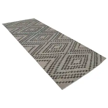 

142x349 Cm Beige Handmade Bohemian Rug-5x11 Ft