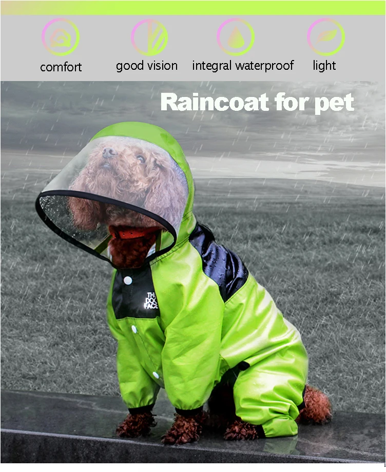 Capas de chuva para cães