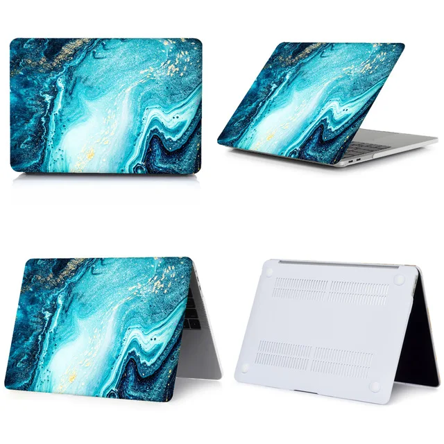 Чехол для планшета с мраморным рисунком чехол ноутбука Apple Macbook Air 11 13 Pro Retina Touch Bar 12