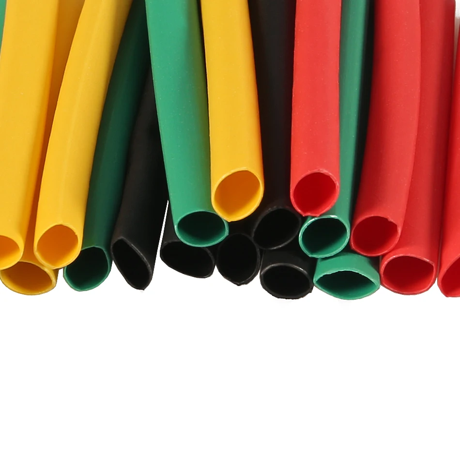 Heat Shrink Tube Heatshrink Tube Polyolefin Shrinking Assorted Wire Cable Insulated Sleeving Shrink 164Pcs/Set