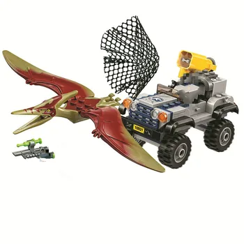 

Bela 10921 Jurassic World Park Movie series Pteranodon Chase Building Blocks Bricks Kids Friends Toys Christmas gift 75926