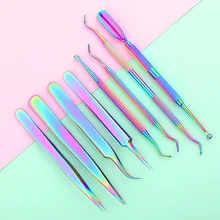 1 шт. средство для удаления омертвевшей кожи, инструмент для удаления кутикулы, набор инструментов, клипер из нержавеющей стали для гель-лака, очиститель для ногтей, инструменты для творчества