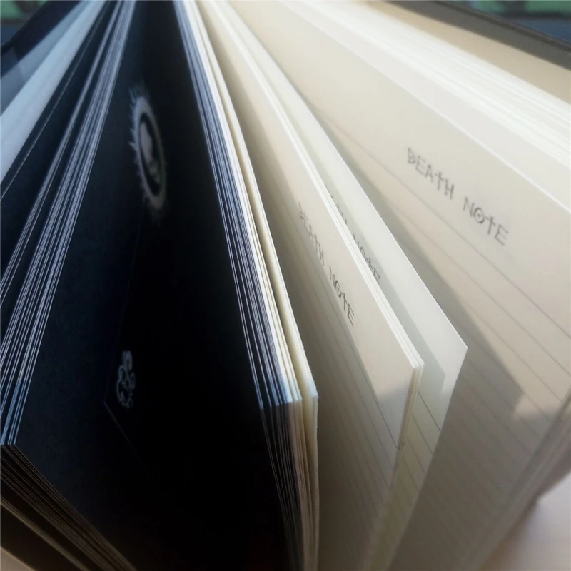 Набор из аниме Death Note блокнот А5 кожи перо и ожерелье подарочный набор D40|Записные