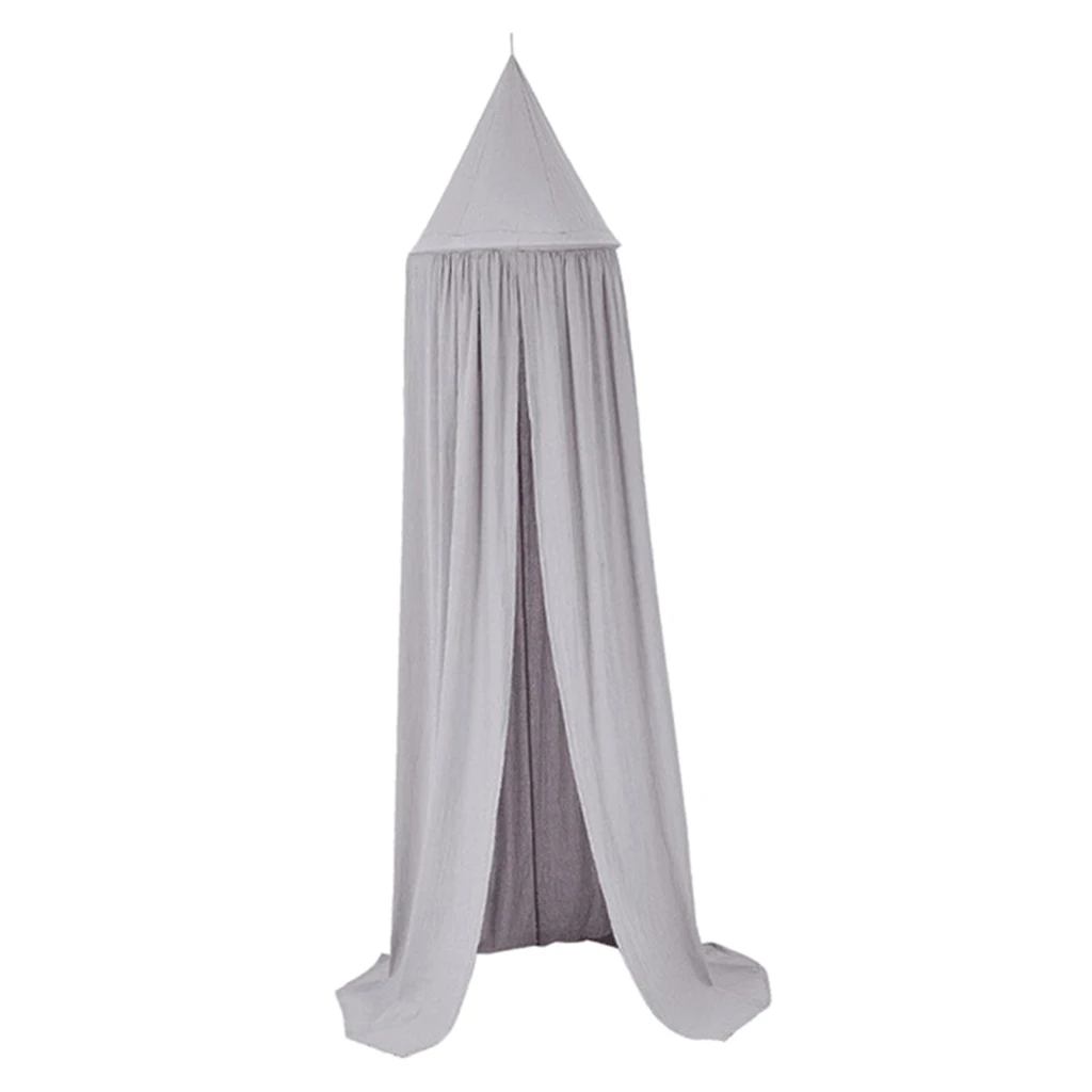 Kids Dome Bed Canopy Cotton Mosquito Net Nursery Play Tent Hanging Room