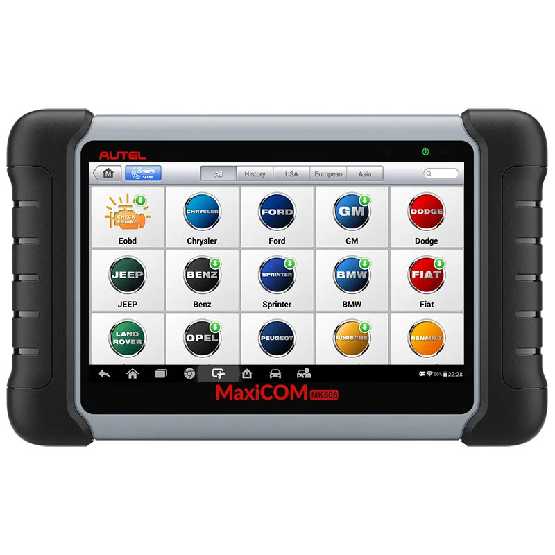 Autel MaxiCOM MK808 OBD2 сканер Automotivo Автомобильные диагностические инструменты OBD 2 EScanner TPMS