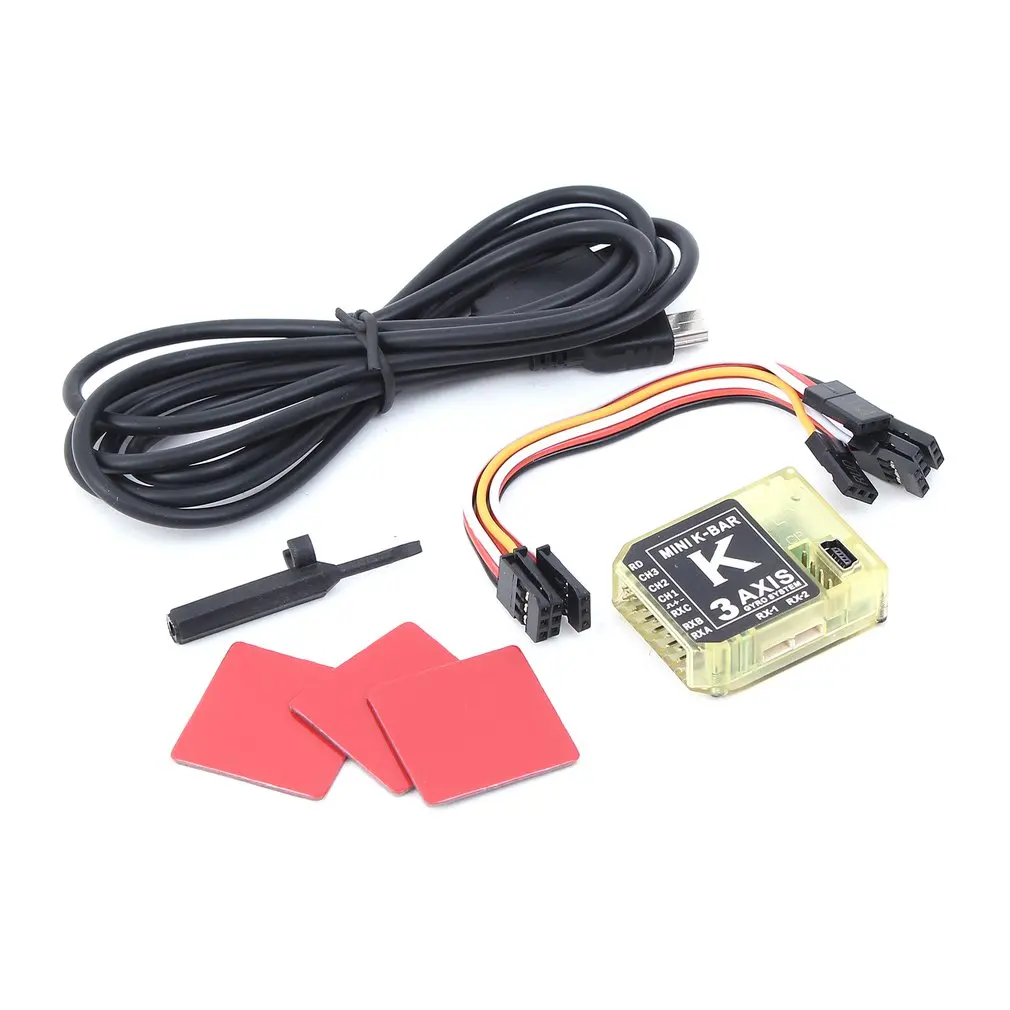 

ALZRC - MINI K-BAR V2 3-Axis Gyro Flybarless Stabilization System for RC Drone Helicopter Parts Accessories