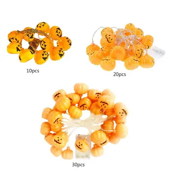 

10/20/30 LEDs Cute Smiley Pumpkin String Light Halloween Easter Day Home Party