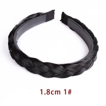 

Braided Hair Hoop Braided Headband Fashion Woman Girls Hair Band Accessory EY669