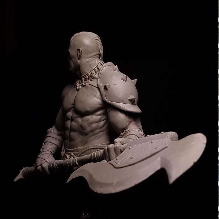 1/12 Solrak the Savage, Смола Модель бюст GK, в разобранном виде и Неокрашенный комплект