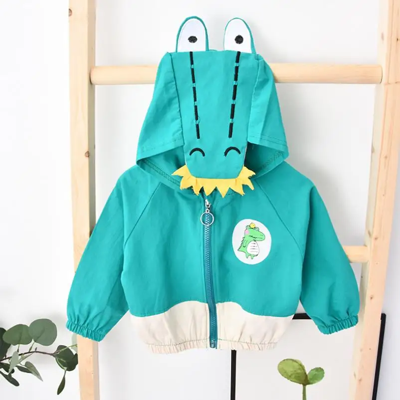 Весенне осенние пальто для мальчиков Детские куртки с героями мультфильмов