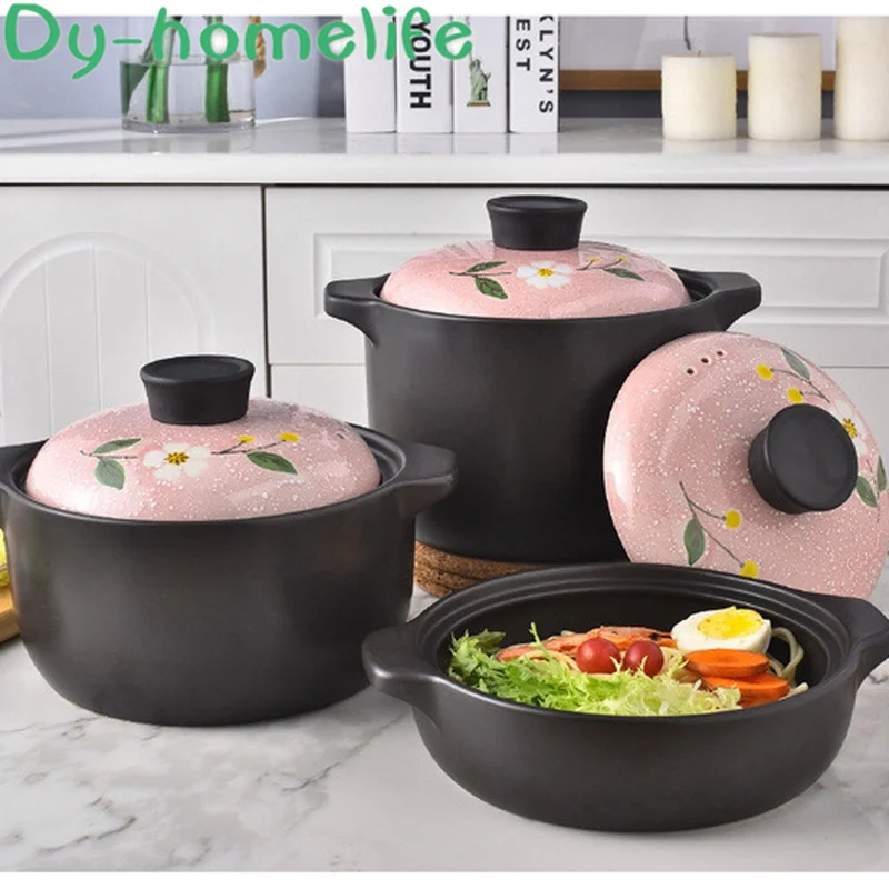 Корейская фарфоровая керамическая кастрюля со снежинками ресторан кухня