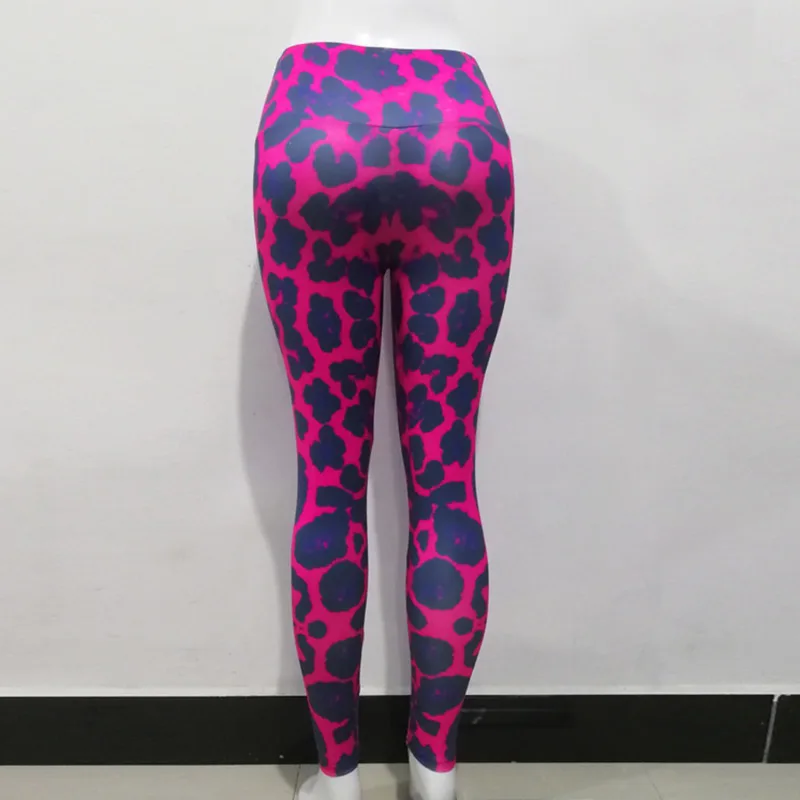 Sexy Leopard Printing Leggings Women High Waist Compression Leggins Push Up Gym Fitness Pants Fashion Femme Workout Sportswear brown leggings