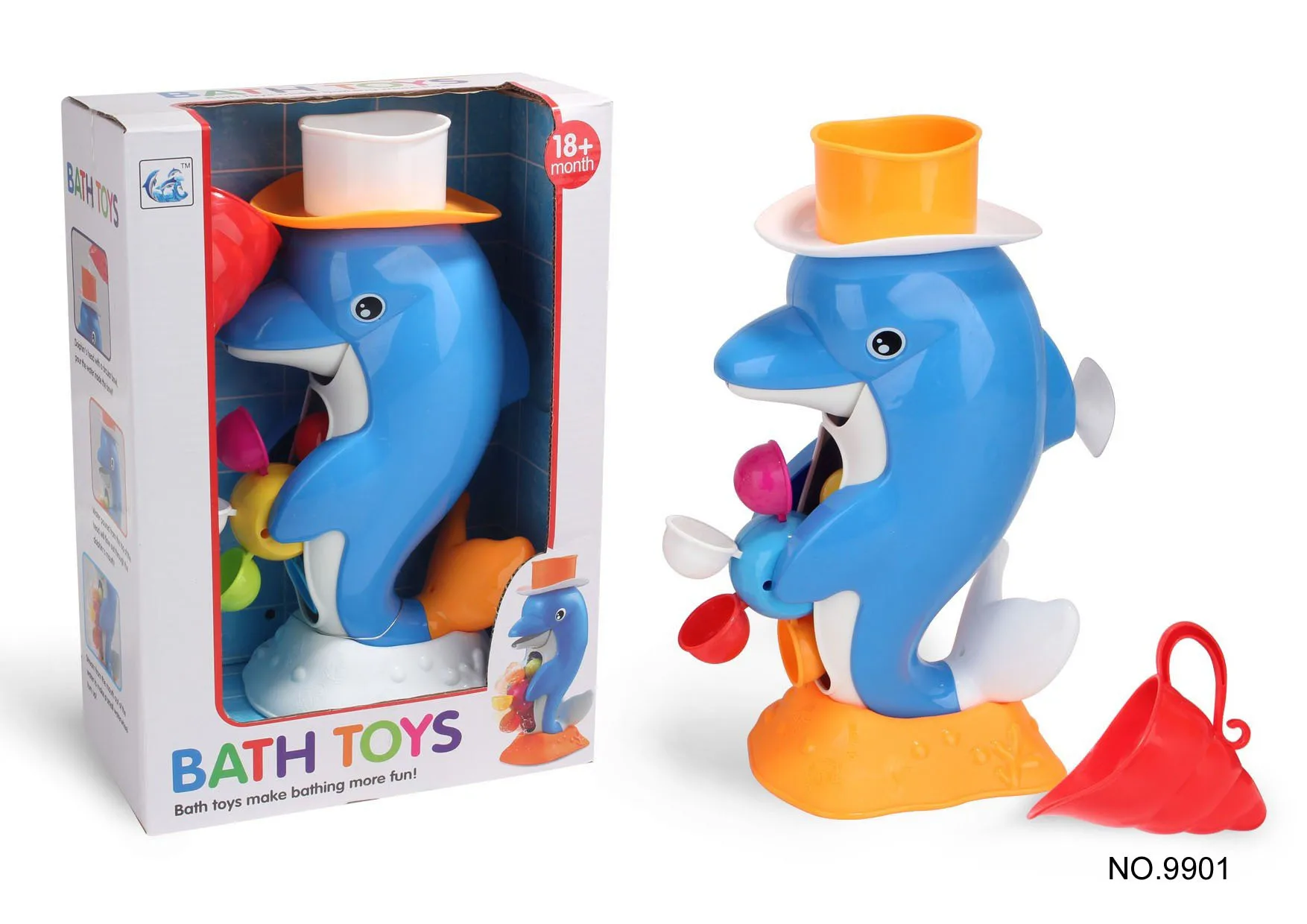 Children Baby Bath Toy Sunflower Shower Water Spouting Infant Boys And Girls Play with Water Play Water Rotary Table Toy