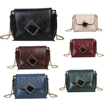 

Shoulder Bag Handbag PU Female Bag All-Match Girl Messenger Bag Chain Small Bag Wallet