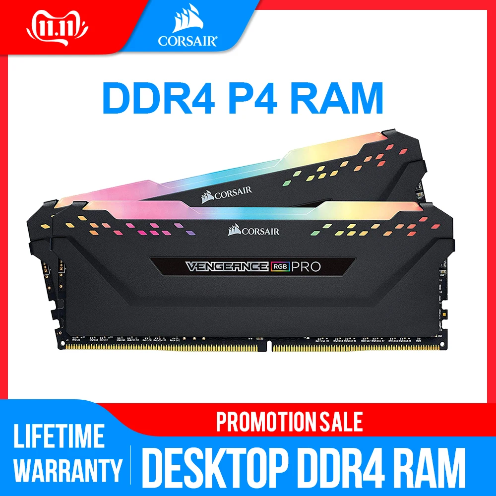  CORSAIR RGB PRO DDR4 RAM 8GB 3000MHz DIMM Desktop Memory Support Motherboard 8g 16g ddr4 3000 Mhz r