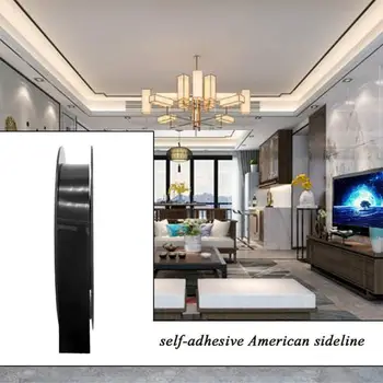 

Tile Gap Tape Waterproof Mildew-proof Seam Decorative Room Baseboard Stickers Ceiling Line(glue) Skirting Floor Wall F8D4