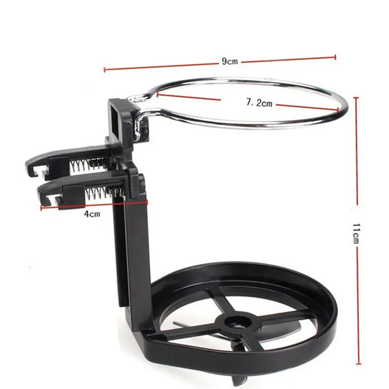 Car Cup Holder Foldable Car Bottle Drink Holder Air Vent Clip Air Conditioning Car Coasters Cupholder