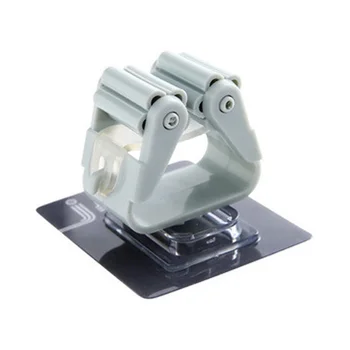 

Wall Hanging Organizer Broom Clamp Sticky Storage Holders Mop Clip Hooks Rack Seamless