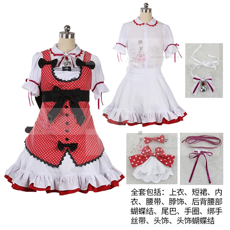 Anime Kleding NEKOPARA Chocolat Cosplay Kostuum Lolita Uniformen Meisjeuitrusting EEN Anime Kleding NEKOPARA Chocolat Cosplay Kostuum Lolita Uniformen Meisjeuitrusting EEN