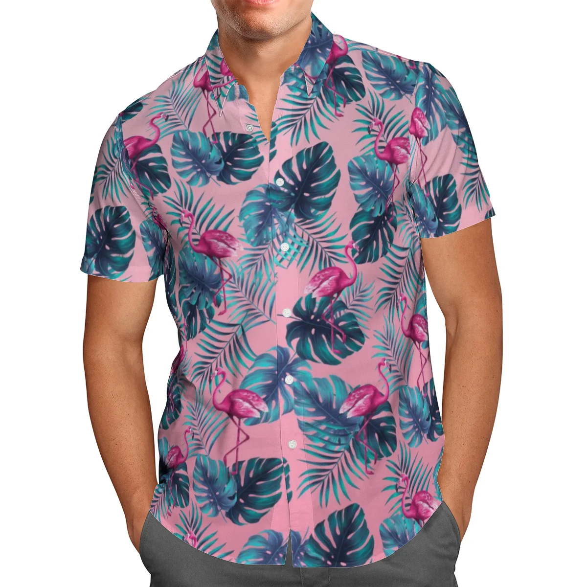 Camisa hawaiana con estampado 3D de malezas llamativas hombre, ropa de calle de manga corta, talla grande 5XL, para playa, verano, 2021|Camisas informales| - AliExpress