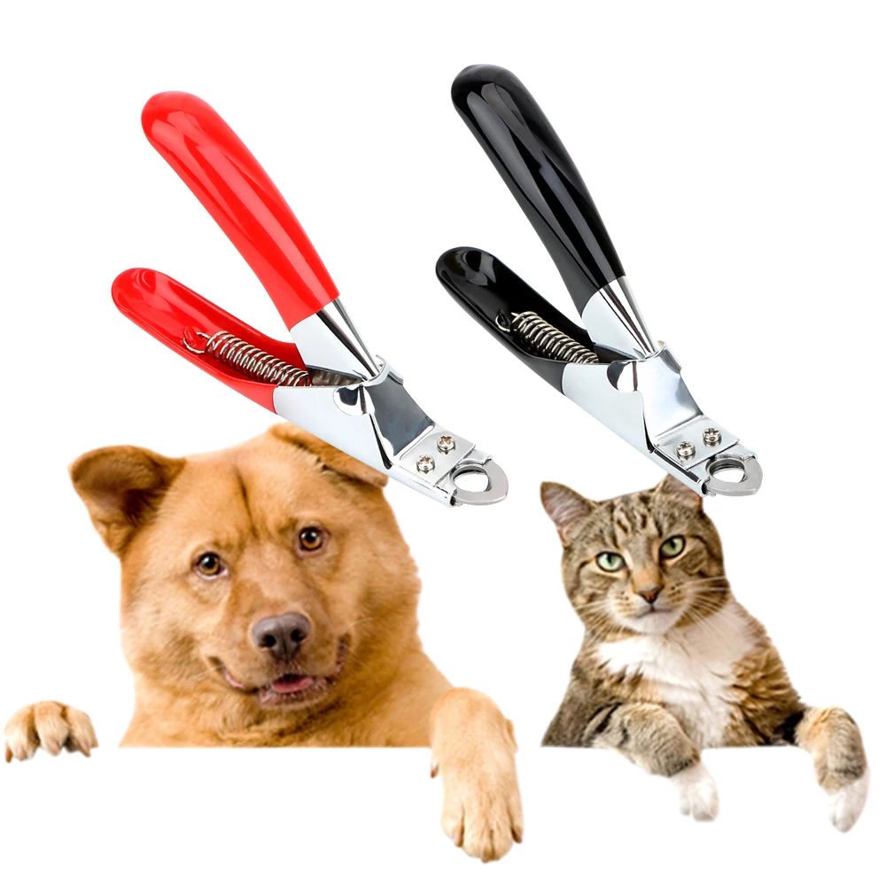 Cat Supplies Cat Grooming Pet Nail Clippers Claw Scissors Pet Products Stainless Steel