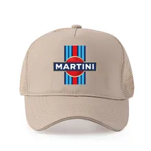 Высококачественная Мужская бейсболка из чистого хлопка в стиле ретро, гоночная команда Martini с логотипом, модная Стильная кепка wo для мужчин