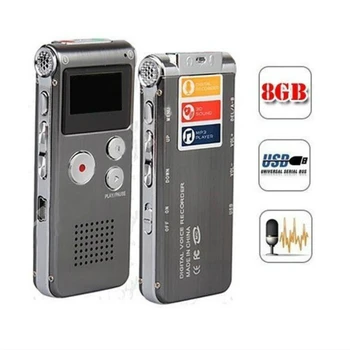 

Professional 8GB 650Hr Digital Audio/Sound/Voice Recorder Dictaphone MP3 Player Digital USB Recording Pen Flash Drive Disk Pen