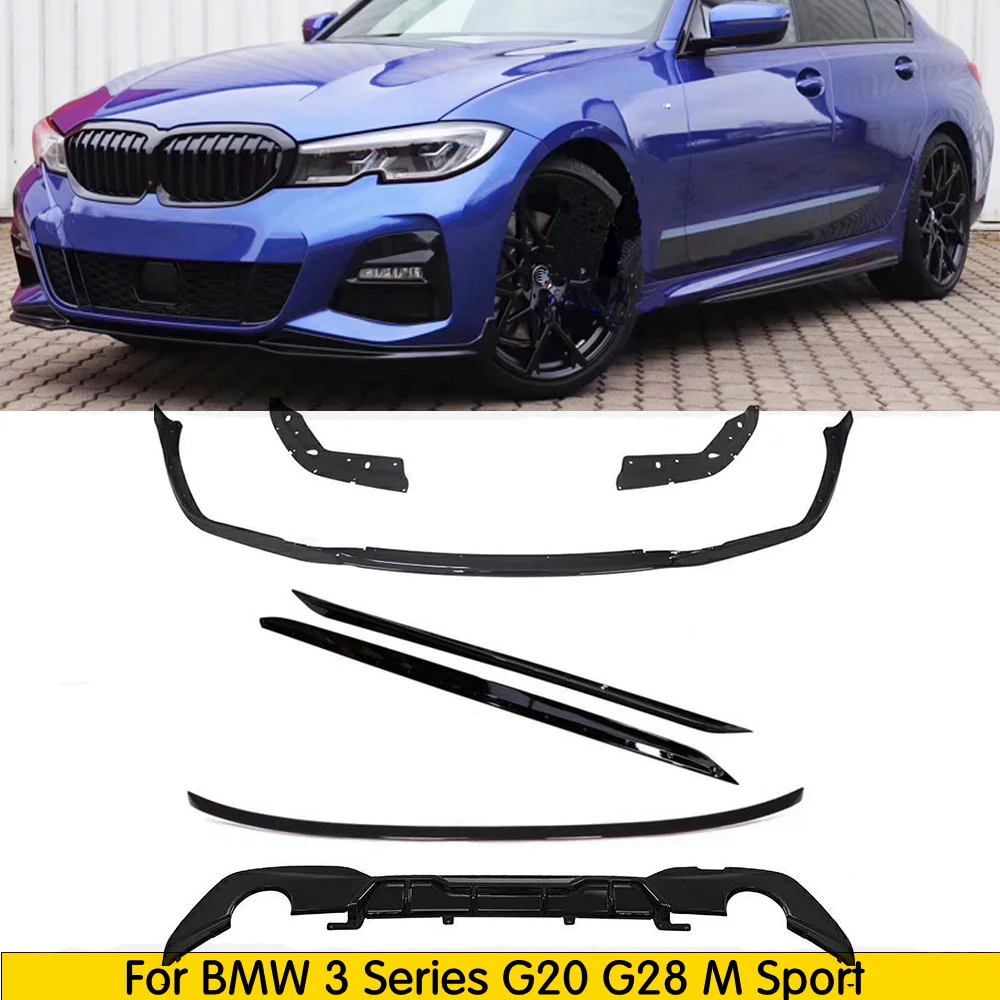 PP G20 Набор для всего тела BMW 3 серии G28 M Sport 320d 330i 340i задний диффузор спойлер