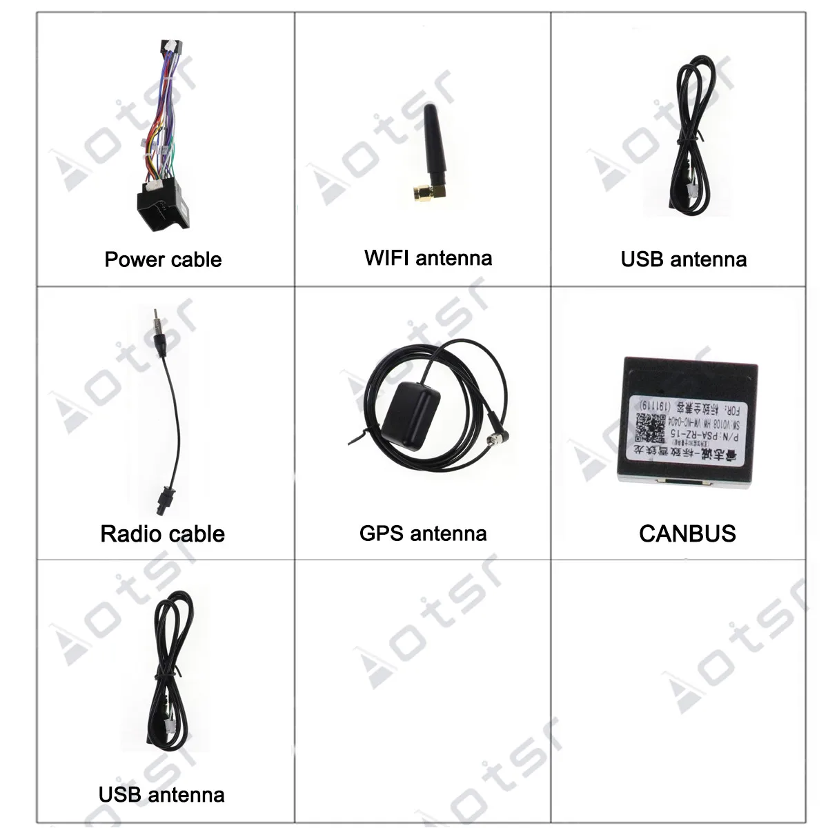 Rádio para Citroen 4 + 64 2008-unidade de Cabeça Aotsr Multimídia Automotivo Android 9 gb Oito Cores Px5 2 Din c5 2020 Navegação Gps Dsp Carplay Kit 21 Cheap Reprodutor multimídia automotivo