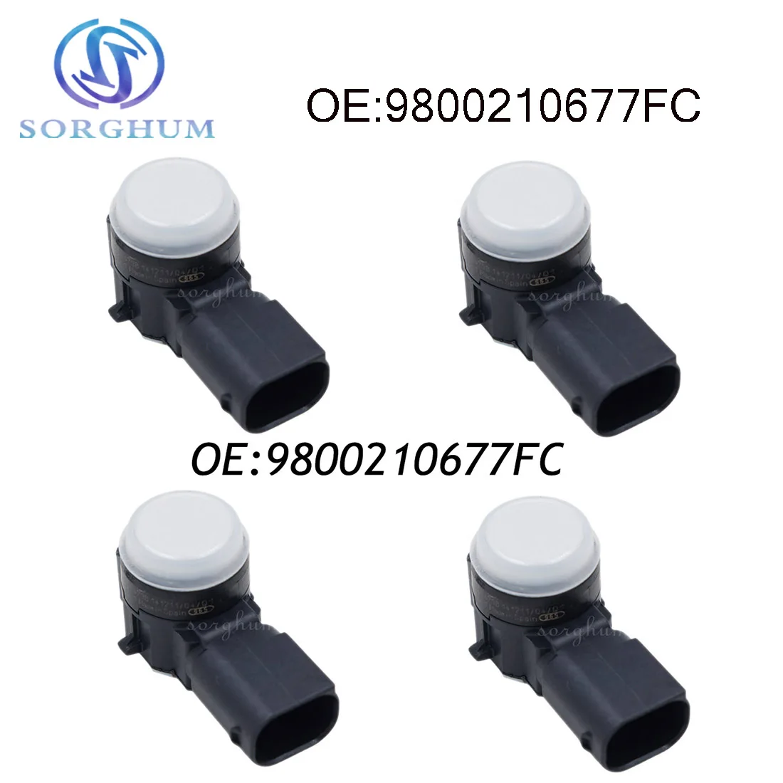 4pcs New PDC Parking Sensor 9800210677FC For Peugeot Citroen Ultrasonic Bumper Backup Aid Radar | Автомобили и мотоциклы