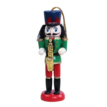 

Christmas Holiday Wooden King And Soldier Nutcracker Gifts Nutcracker Figures Soldier Doll Figurine Collection New Year 2020