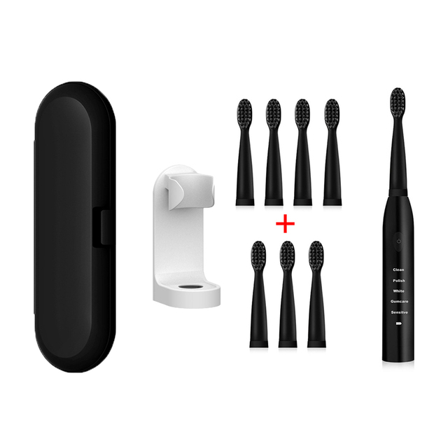 Sonic Electric Toothbrush Rechargeable Tooth Brushes Washable Electronic Whitening Teeth Brush Adult Timer Toothbrush