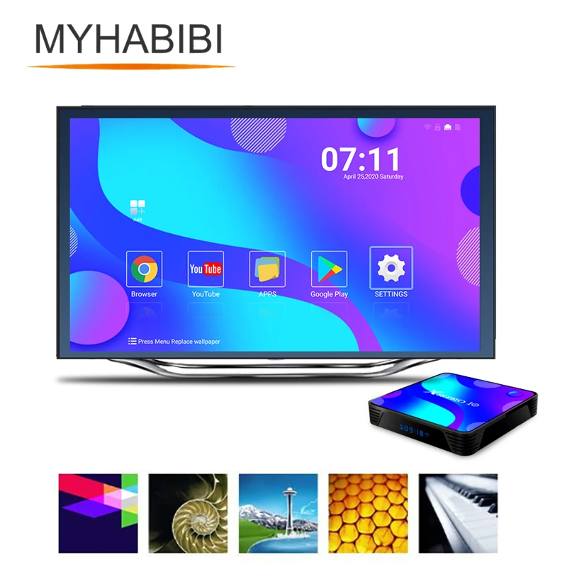 X88 PRO 10 дюймов Android 0 Смарт ТВ коробка UHD 4K Media Player RK3318 IP 5G двухдиапазонный Wi Fi Pro